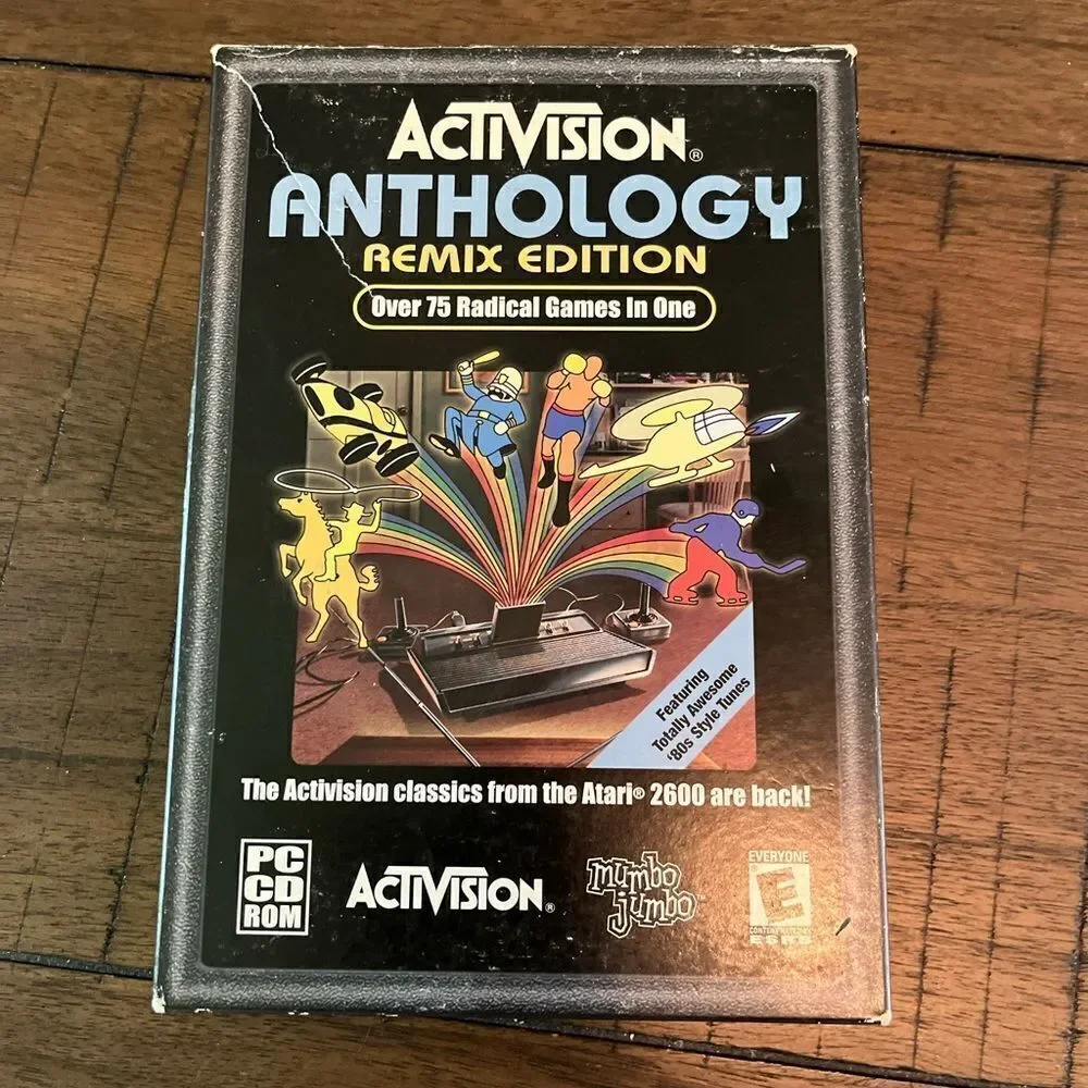 ACTIVISION ANTHOLOGY Remix Edition PC CD-ROM Atari 2600 75+ Classic Games VTG‎